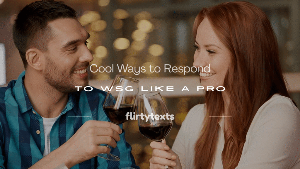 how do you respond to wsg