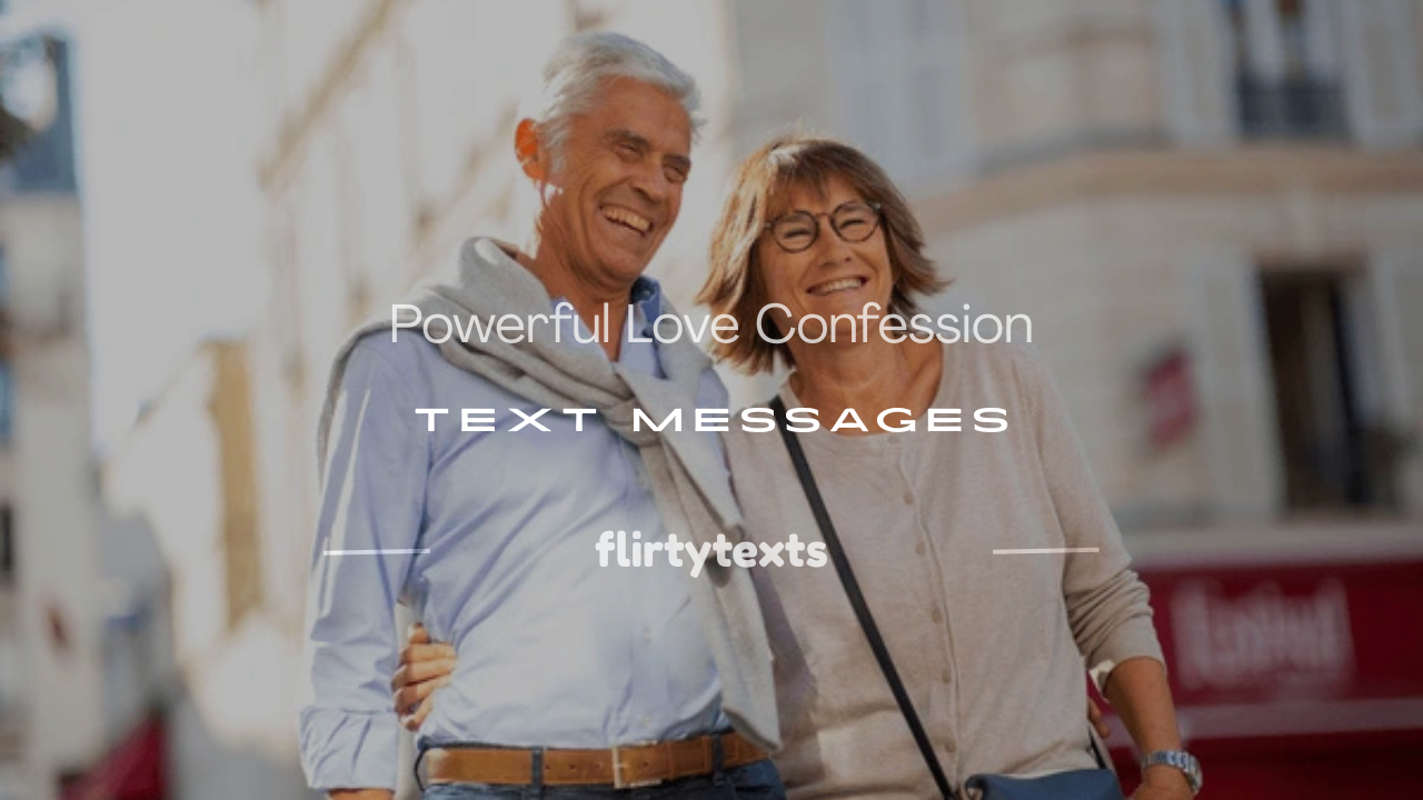 love confession text message