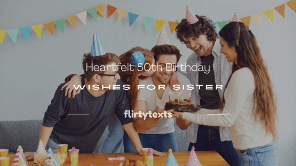50th birthday for sister