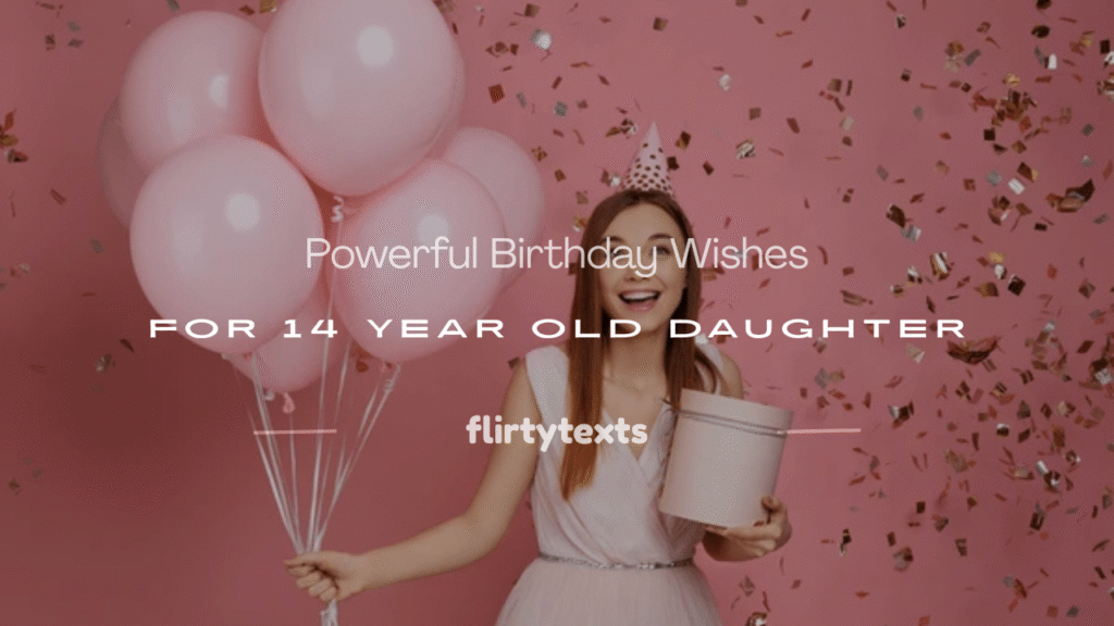 birthday wishes for 14 year old daughter